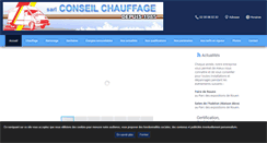 Desktop Screenshot of conseil-chauffage.fr